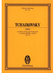 Petr Iljič Čajkovskij: Trio In A minor. Op. 50 (noty, partitury)