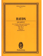 Joseph Haydn: Quartet In C 'Emperor' C major op. 76/3 Hob. III:77 (noty, partitury)