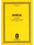 Antonín Dvořák: Quartet In Ab Major Op.105 (noty, partitury)