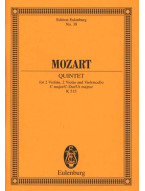W.A. Mozart: Quintet In C Major KV 515 (noty, partitury)
