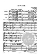 Franz Schubert: Quartet In G Major Op. 161 D 887 (noty, partitury)