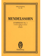 Felix Mendelssohn: Symphony No.3 In A Minor Op.56 'Scottish' (noty, partitura)
