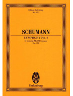 Robert Schumann: Symphony No.4 In D minor Op.120 (noty, partitura)