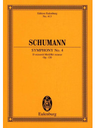 Robert Schumann: Symphony No.4 In D minor Op.120 (noty, partitura)