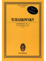 P.I. Čajkovskij: Symphony No. 4 In F Minor Op.36 (noty, partitura)