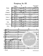 Joseph Haydn: Symphony No. 85 In Bb Major 'La Reine' Hob. I (noty, partitury)