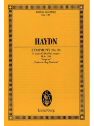 Joseph Haydn: Symphony No 94 In G Major 'Paukenschlag' (noty, partitury)