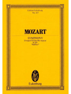 W.A. Mozart: Symphony No 35 In D Major K 385 'Haffner' (noty, partitury)