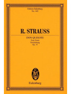 Richard Strauss: Don Quixote Op 35 - Tone Poem (noty, partitura)
