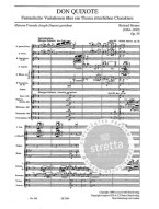 Richard Strauss: Don Quixote Op 35 - Tone Poem (noty, partitura)