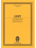 Franz Liszt: Les Preludes - Symphonic Poem No. 3 (noty, partitura)