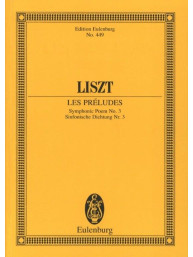 Franz Liszt: Les Preludes - Symphonic Poem No. 3 (noty, partitura)