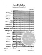 Franz Liszt: Les Preludes - Symphonic Poem No. 3 (noty, partitura)