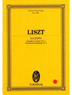 Franz Liszt: Mazeppa - Symphonic Poem No.6 (noty, partitura)