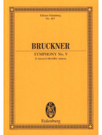 Anton Bruckner: Symphony No. 9 D minor (noty, partitura)