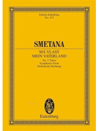 Bedřich Smetana: Má vlast, Poema Sinfonico N. 5 Tábor (noty, partitura)