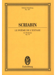 Alexandr Skrjabin: Le Poéme de l'extase op. 54 (noty, partitura)