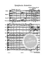 Richard Strauss: Symphonia Domestica Op. 53 (noty, partitura)