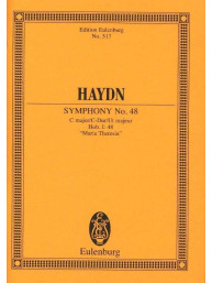 Joseph Haydn: Symphony No. 48 In C Major Hob. I 'Maria Theresia' (noty, partitura)