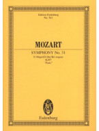 W.A. Mozart: Symphony No.31 In D Major 'Paris' KV.297 (noty, partitura)