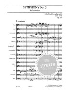 Felix Mendelssohn: Symphony No. 5 D Minor Op. 107 (noty, partitura)