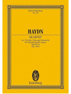 Joseph Haydn: Quartet In Bb Major Op 76 No 4 (noty, partitura)
