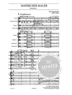 Paul Hindemith: Symphonie Mathis Der Mahler (noty, partitura)