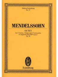 Felix Mendelssohn: Octet In Eb Major Op.20 (noty, partitura)