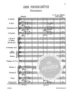 Carl Maria von Weber: Der Freischutz - Overture To The Opera Op.77 (noty, partitura)