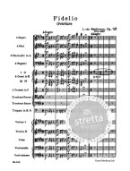 Beethoven: Overture From Fidelio Op 76b (noty, partitura)