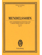 Felix Mendelssohn: A Midsummer Night`s Dream Overture Op.21 (noty, partitura)