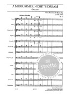 Felix Mendelssohn: A Midsummer Night`s Dream Overture Op.21 (noty, partitura)