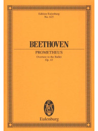 Beethoven: Prometheus Overture Op 43 (noty, partitura)