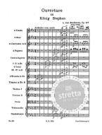 Beethoven: König Stephan Overture Op. 117 (noty, partitura)