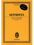 Beethoven: Violin Concerto In D Major Op.61 (noty, partitura)