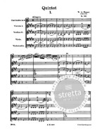 W.A. Mozart: Quintet In A Major K.581 (noty, partitura)