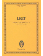 Franz Liszt: Piano Concerto No. 2 A major (noty, partitura)