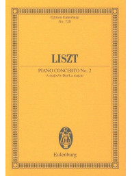 Franz Liszt: Piano Concerto No. 2 A major (noty, partitura)