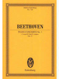 Ludwig van Beethoven: Konzert Nr. 1 C-Dur op. 15 (noty, partitura)