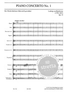 Ludwig van Beethoven: Konzert Nr. 1 C-Dur op. 15 (noty, partitura)