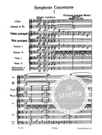 W.A. Mozart: Sinfonia Concertante In Eb Major K 364 (noty, partitura)