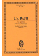 J.S. Bach: Concerto in D minor BWV 1052 (noty, partitura)