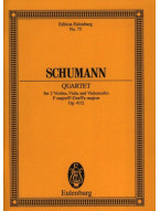 Robert Schumann: String Quartet In F Major Op. 41 No. 2 (noty, partitura)