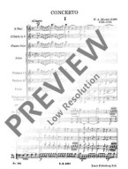 W.A. Mozart: Concerto In C Major K 299 (noty, partitura)