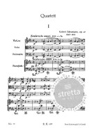 Robert Schumann: Quartet In E Flat Major Op. 47 (noty, partitura)