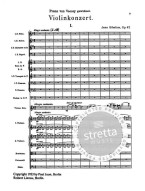Jean Sibelius: Concerto D minor op. 47 (noty, partitura)
