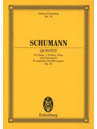 Robert Schumann: Quintet In E Flat Op.44 (noty, partitura)