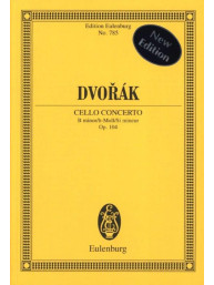 Antonín Dvořák: Cello Concerto In B Minor Op.104 (noty, partitura)