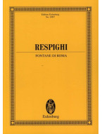 Ottorino Respighi: Fontane di Roma (noty, partitura)