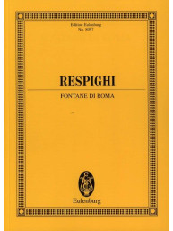 Ottorino Respighi: Fontane di Roma (noty, partitura)